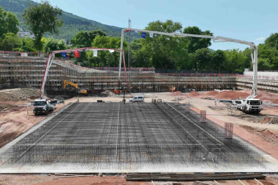 Atatürk Spor Salonu’nun temeli törenle atıldı