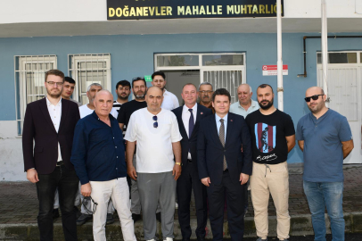 Başkan Aydın Doğanevler mahalle sakinleriyle buluştu