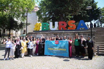 Van’dan gelen şehit ve gezi yakınları Bursa’ya hayran kaldı