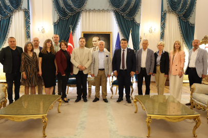 Kardeş şehir Tırnova’dan Başkan Bozbey’e ziyaret