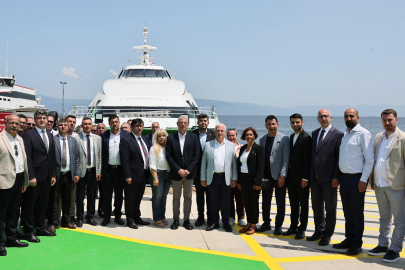 BUDO İskelesi modern yeni yüzüyle hizmete girdi
