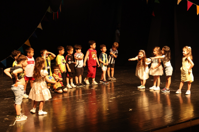 Nilüferli minikler drama gösterileriyle alkış topladı