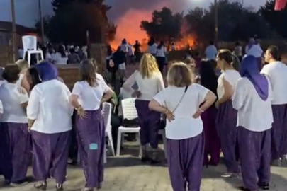 Şalvar gecesi zehir oldu. Havai fişekler köyü yakıyordu