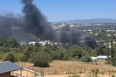 Nilüfer’de korkutan yangın