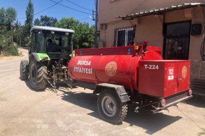 Büyükşehir tankerleri ile orman yangınlarına anında müdahale