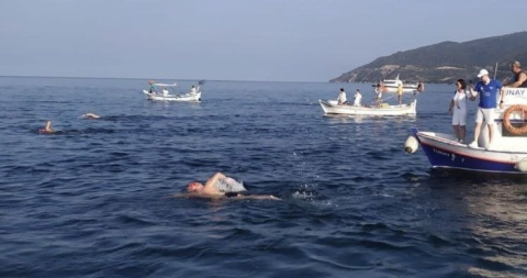 4. Açık Deniz Yüzme Maratonu Mudanya’da neticelendi