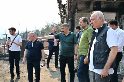 Yangın felaketine ’yıldırım’ müdahale