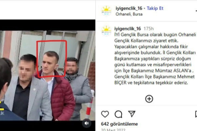 Tutuklanan FETÖ’cü kundakçının, İYİ Parti’deki görüntüleri ortaya çıktı