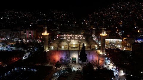 Bursa’da camilerden yağmur duası okundu