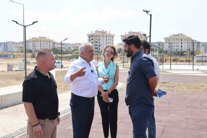 Balkan Mahallesi’ndeki park açılış için gün sayıyor