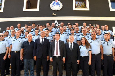 Başkan Aydın'dan zabıta ziyareti