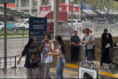Bursa’da yağmur sevinci