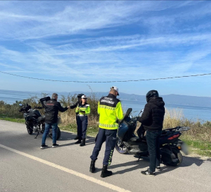 Bursa’da servis araçları ve motosikletlere sıkı denetim