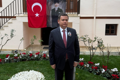 Başkan Erkan Aydın, Atatürk’ü Selanik’te andı