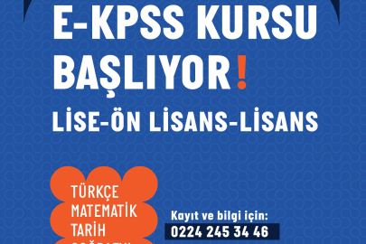 Nilüfer Belediyesi’nden engelli bireylere ücretsiz E-KPSS kursu