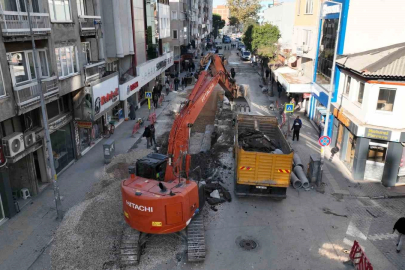 Büyükşehir, o ilçenin altyapısını yeniden inşa ediyor