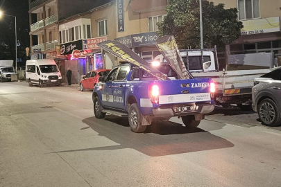 Çalı Mahallesi’nde kaldırım işgallerine sabah operasyonu