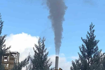 Cargill Bursa’dan çıkan dumanlar gökyüzünü griye boyadı