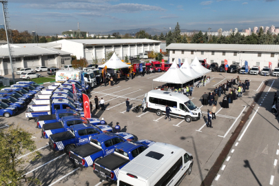 Büyükşehir filosu 50 yeni araç ile 1 yaş gençleşti