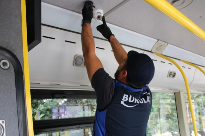 Bursa’da otobüsler artık daha güvenli