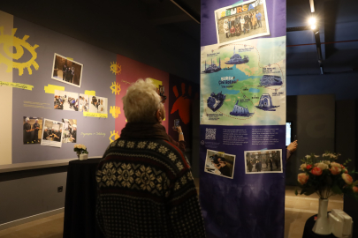 Göçmenlerin yolculuğu ‘kimlik’le sergilendi