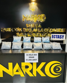 Bursa’da uyuşturucu operasyonu: 51 bin adet extacy ele geçirildi