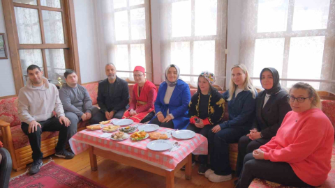 Engelli öğrenciler unutulmaz bir gün yaşadı