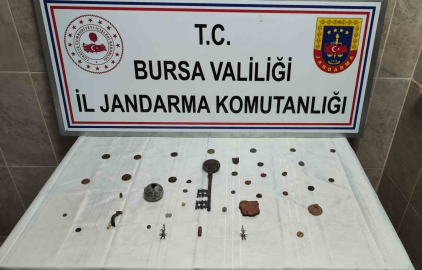 Bursa’da "Anadolu Mirası Operasyonu": 42 tarihi eser ele geçirildi
