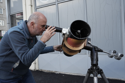 Bursa’da güneşin 1 yıllık ufuk yolculuğu görüntülendi