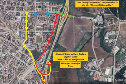 Bursa’da trafik düzenlemesi