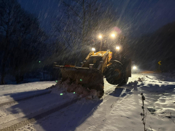 Nilüfer’de kar mesaisi