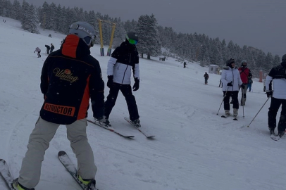Yılbaşında turistlerin gözdesi Uludağ oldu