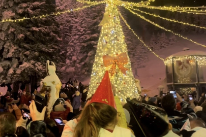 Uludağ’da 2026’ya coşkulu merhaba