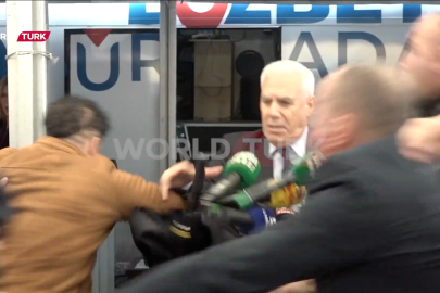 Bursa Büyükşehir Belediye Başkanı Bozbey’e saldırı girişimi kameralara yansıdı