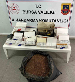 Bursa’da kaçak tütün operasyonu