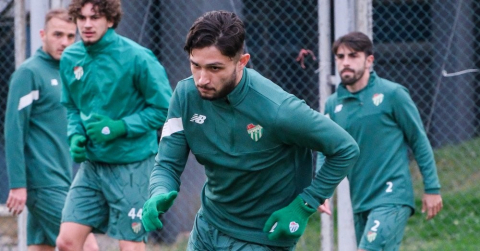 Bursaspor, Yeni Mersin İdman Yurdu maçı hazırlıklarını tamamladı