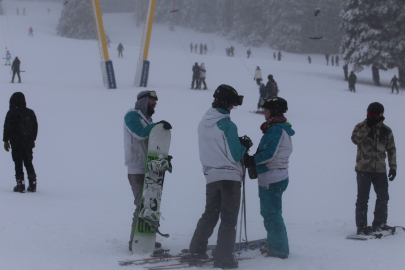 Uludağ’da sömestr tatili yoğunluğu devam ediyor