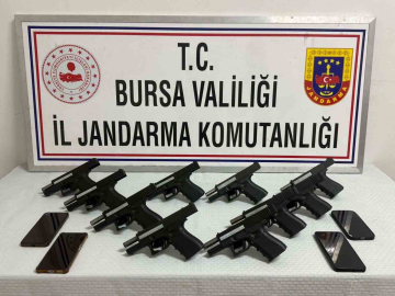 Bursa’da Jandarmadan silah operasyonu