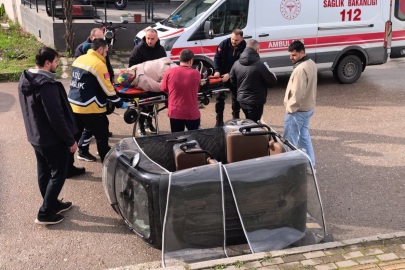 Annesi yaralanan çocuk gözyaşlarını tutamadı