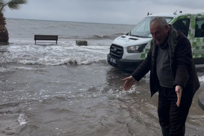 "Birazdan balıklar gelir" dedi, kuşlar sahil yolunda avladı