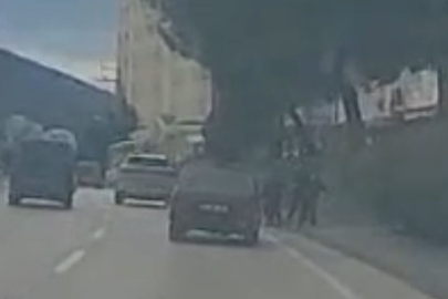 Çocukların üzerine araç sürdü, hiçbir şey olmamış gibi devam etti