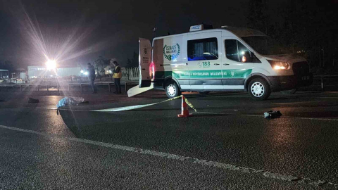 Mustafakemalpaşa’da aracın çarptığı yaya hayatını kaybetti