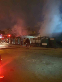 Çiftlik, alevlere teslim oldu