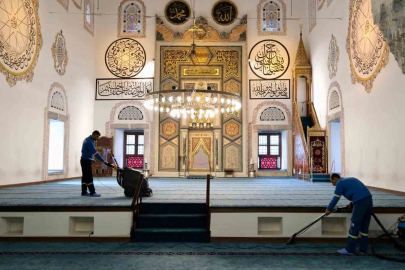 Yıldırım’da camilere bayram temizliği