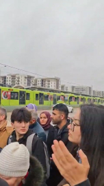 Bursa’da metro seferleri durdu