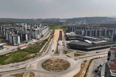Büyükşehirle yeni yerleşimlere modern yollar