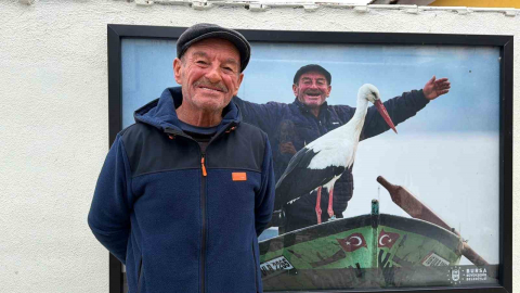 Yaren Leylek ve Adem amcaya yoğun ilgi