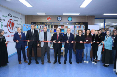 BUÜ’de Türk Tarih Kurumu 100. Yıl Kitaplığı kuruldu