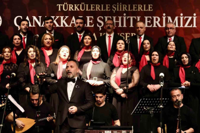 Çanakkale ruhu türkülerle yaşatıldı