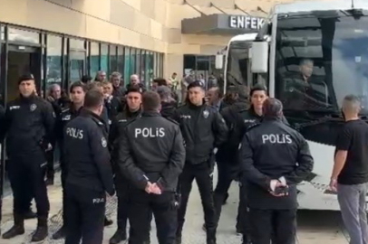 Mustafa Bozbey, adliyeye sevk edilmeden sağlık raporu için hastaneye götürüldü